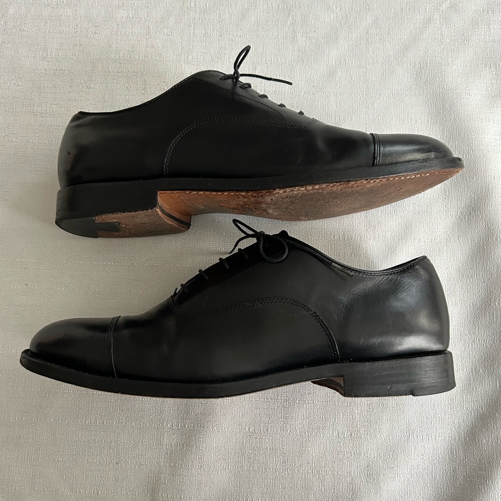 EUC J Crew Ludlow Cap Toe Leather Oxfords - Picture 4 of 15